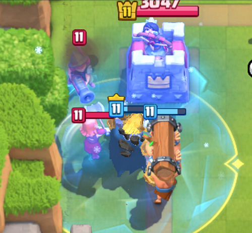 アイスゴーレム(ヒーロー)